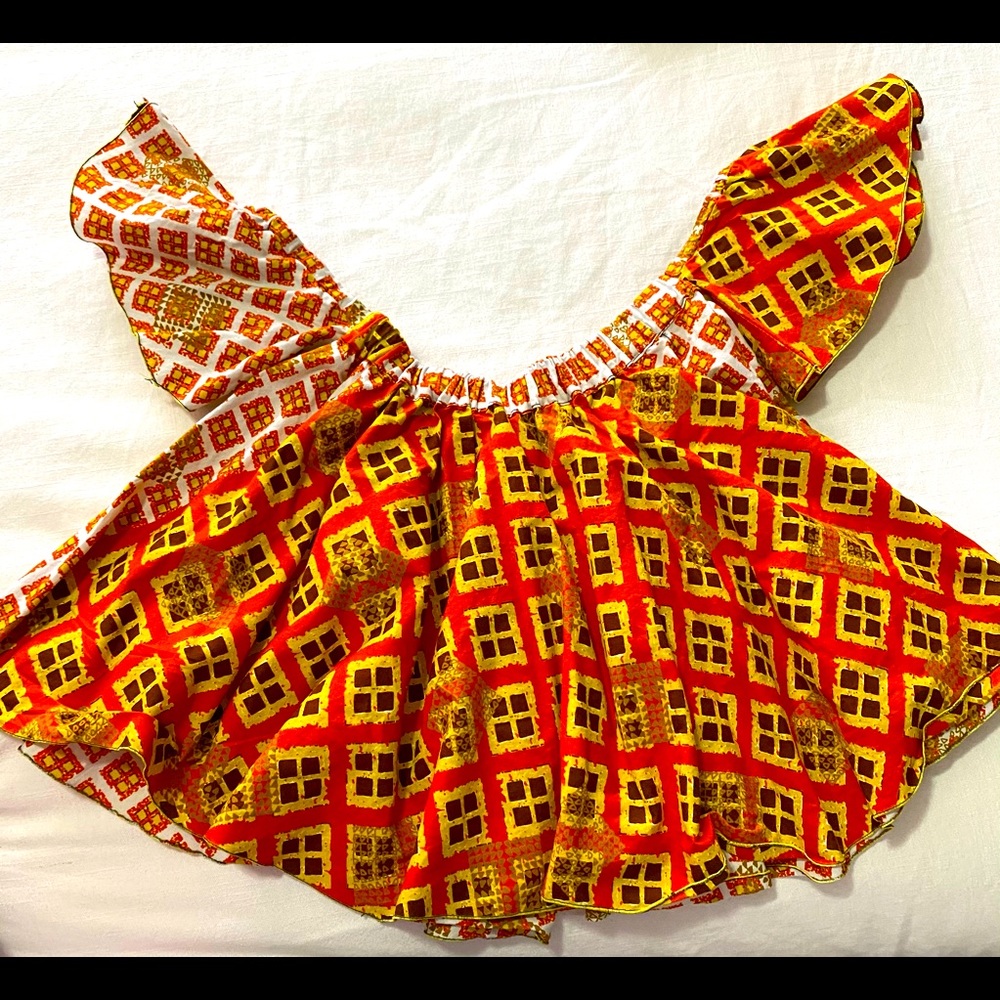 Ankara Off shoulder top
